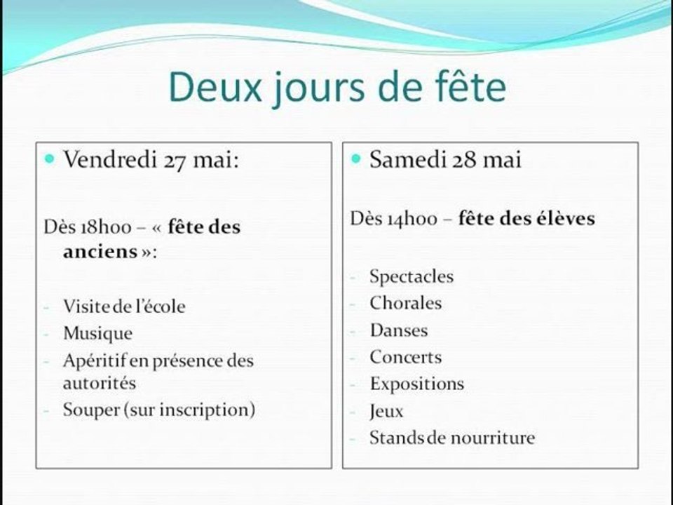 En mai, l'école des Pervenches fêtera ses 100 ans !
