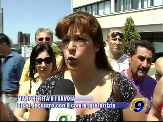 MARGHERITA DI SAVOIA. Sicel, incontro con il commissario prefettizio