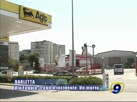 BARLETTA. Via Foggia, tragico incidente. Un morto