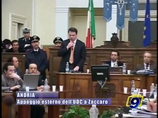 Download Video: ANDRIA.  Appoggio esterno dell' UDC a Zaccaro