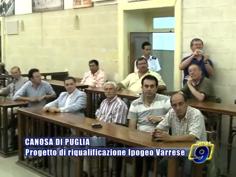 CANOSA PUGLIA. Via al progetto di riqualificazione dell'Ipogeo Varrese