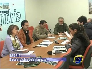 ANDRIA. Zaccaro chiede chiarezza