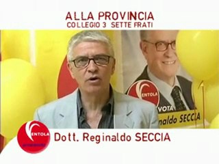 Reginaldo Seccia - Ventola Presidente | Messaggio Elettorale