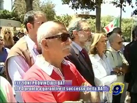 PROVINCIALI BAT. Il PD pronto a garantire il successo della BAT, Massino D'Alema per i candidati PD di Barletta