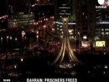 Bahrain - Politic Prisoners Freed(Euronews-23.Feb.2011)