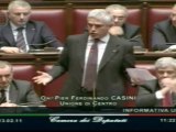 Casini - Non c'era bisogno del baciamano a Gheddafi