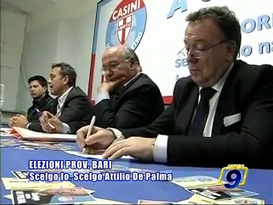 PROVINCIALI BARI.  Scelgo Io, Scelgo Attilio De Palma