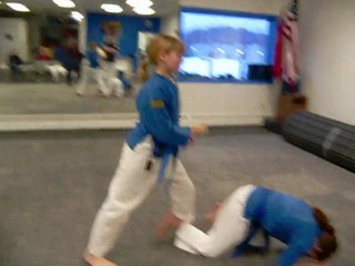 reverse kick combo