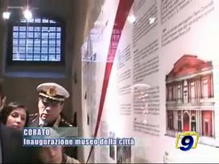 CORATO. Inaugurazione Museo della Citta'