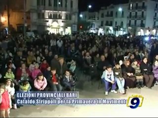 PROVINCIALI BARI. Cataldo Strippoli per "La Primavera in Movimento"