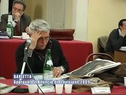 BARLETTA. Approvato il Bilancio di Previsione 2009
