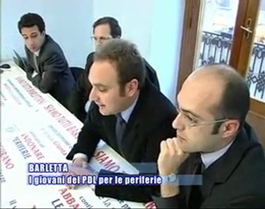 BARLETTA. I Giovani del PDL per le periferie