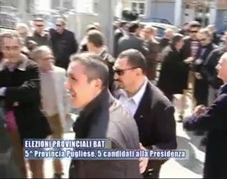 PROVINCIALI BAT. 5 i candidati alla presidenza della nuova provincia
