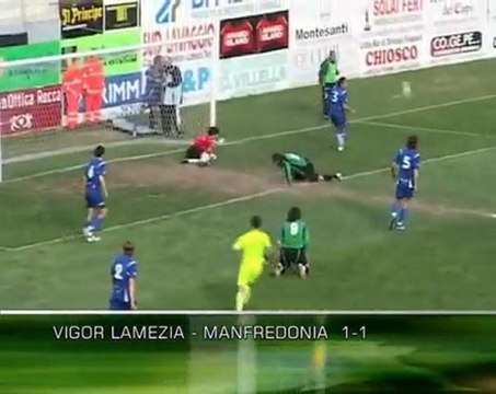VIGOR LAMEZIA - MANFREDONIA 1-1 [25^ Giornata Seconda Divisione Gir/C 2008/09]