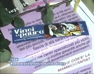 8 Marzo - TRANI. Mammografia, prevenzione prima di tutto