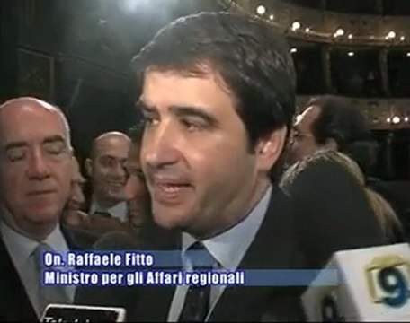 PROVINCIALI BAT. Il Ministro Fitto nella BAT al fianco di Francesco Ventola (PDL)