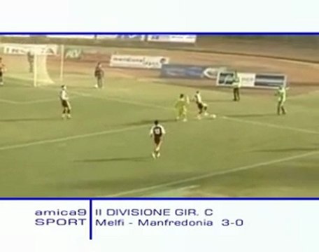 MELFI - MANFREDONIA 3-0 [Recupero 23^ Giornata Seconda Divisione Gir/C 2008/09]