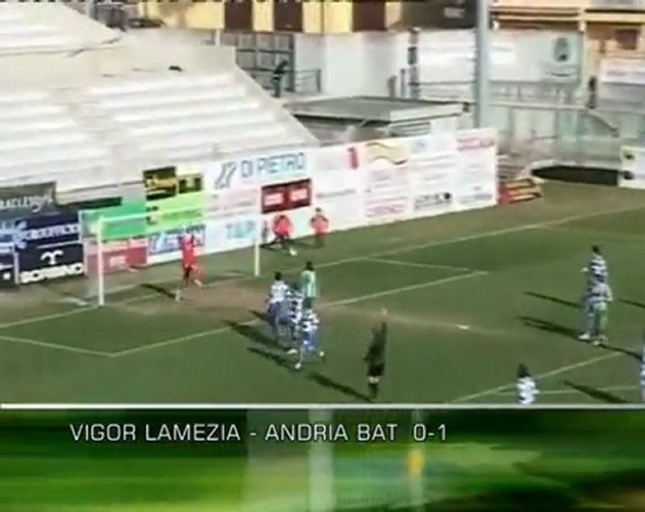 VIGOR LAMEZIA - ANDRIA BAT 0-1  [24^ Giornata Seconda Divisione Gir/C 2008/09]