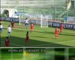 ANDRIA BAT - VIBONESE  2-0  [23^ Giornata Seconda Divisione Gir/C 2008/09]