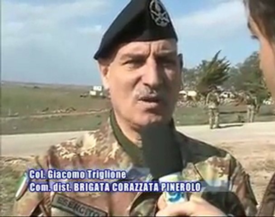 CASTEL DEL MONTE. Esercitazione militare Italo-Maltese "TERRAFERMA 2008"