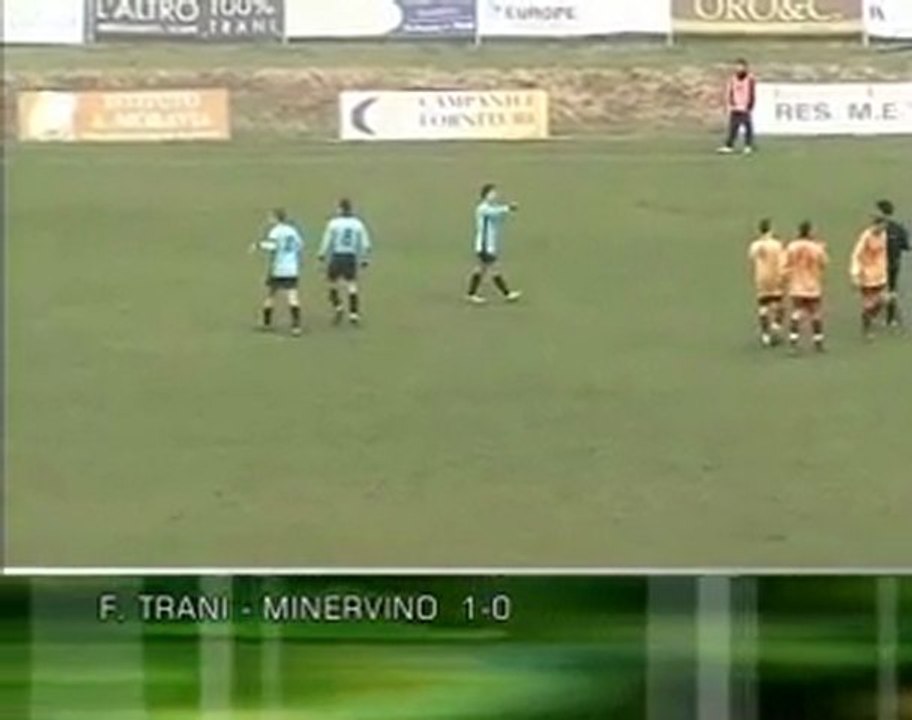 Fortis Trani - Minervino 1-0  [18° Giornata Promozione Pugliese 2008/09]