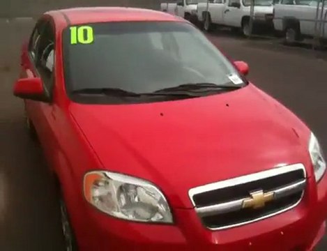 2010 Chevy Aveo LT Courtesy Chevrolet Phoenix AZ