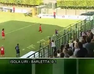 Isola Liri - Barletta 0-1 [8°Giornata II Div. gir/C 2008/09]