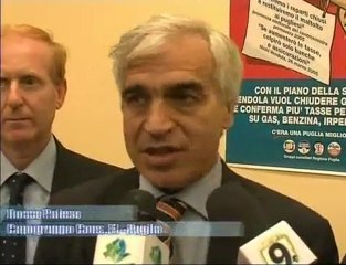 BARLETTA. "Lo sfascio della sanità  di Vendola"