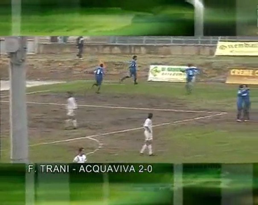 Fortis Trani - Acquaviva 2-0   [4°Giornata Promozione Pugliese 2008/09]