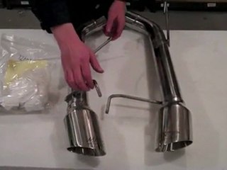 MBRP Muffler Free Axleback for 05-up Mustang GT