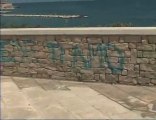 Trani, Atti vandalici sul lungomare Mongelli