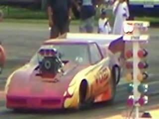 2009 Luskville dragracing 4000 horsepower Wicked Vette