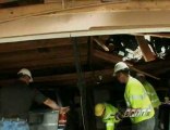 Wrecked Roof Collapse