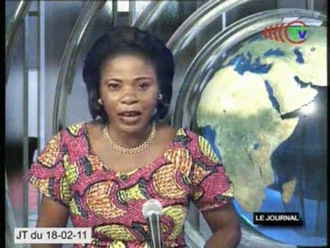 Accueil du couple présidentiel à Makoua