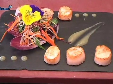 Recette : noix de saint-jacques poêlées