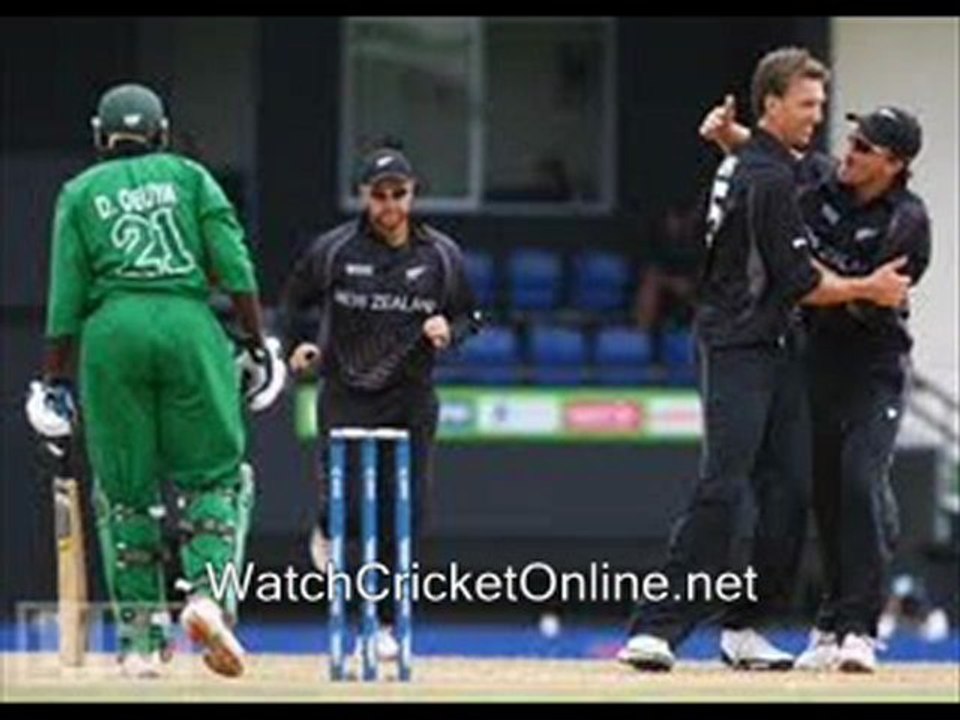 watch Kenya vs New Zealand 2011 cricket world cup online liv