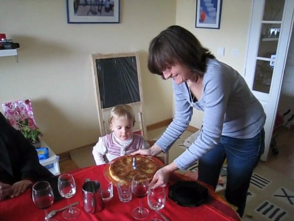 Caroline bougies 2ans