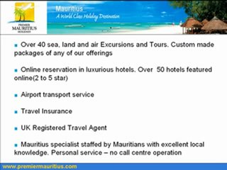 Mauritius Holidays