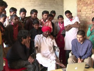 Inde : un paysan chante la révolution sur des rythmes électro