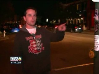 Triangle shaped UFO over Richmond, Virginia 17-Oct-2010