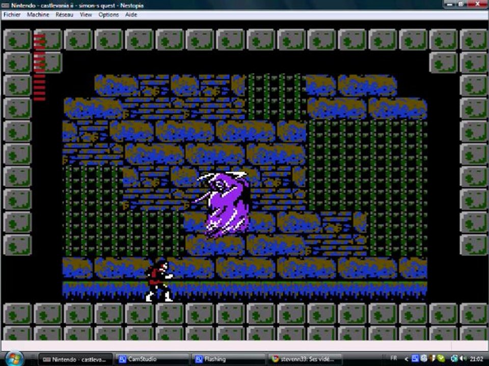 Castlevania 2 Simon's Quest walkthrough 3 - Oeil de Dracula