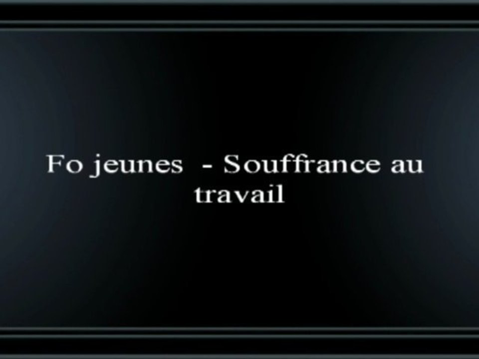 souffrancetravail