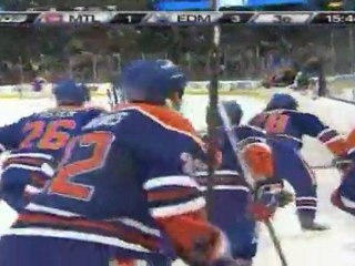 Canadiens Vs Oilers // Game 59+ Fight Pouliot Vs Horcroft