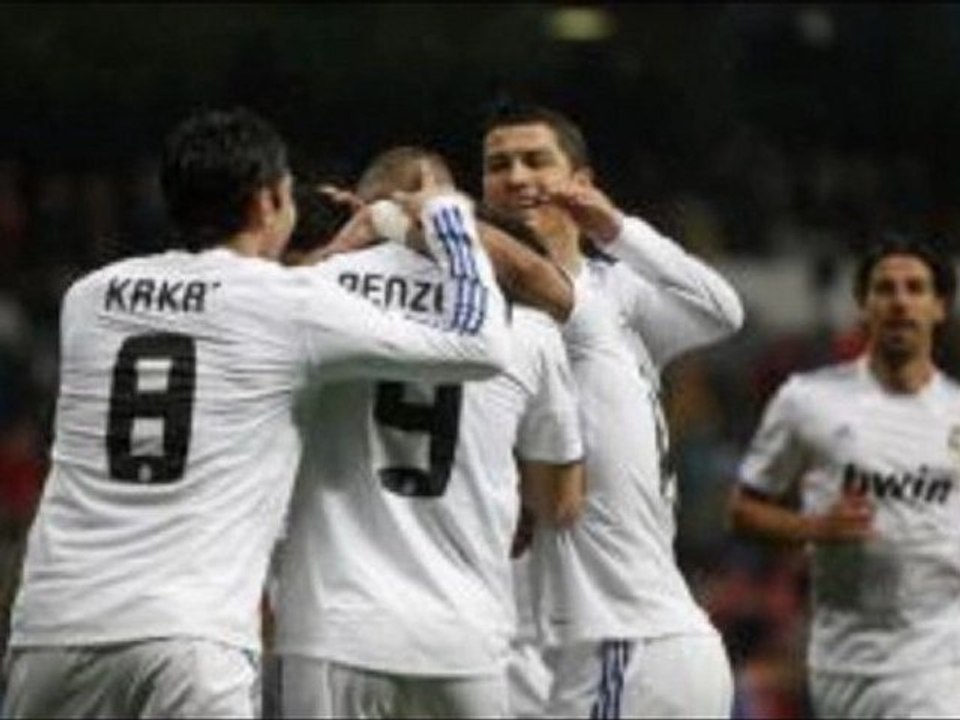 Real Madrid 2-0 Levanto Benzema, Carvalho scored