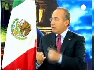 Mexico's Calderon enters diplomatic spat with France
