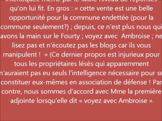 TEXTE DE MARIE PIERRE SADOURNY AU SUJET DU CAMPING