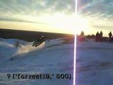 Snowmobile jumps @ the sand pits