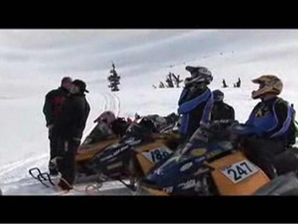 Red Bull Fury snowmobiling