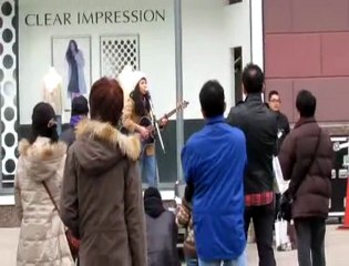 震災前から唄っています♪　「中川あゆみ」　上を向いて歩こう