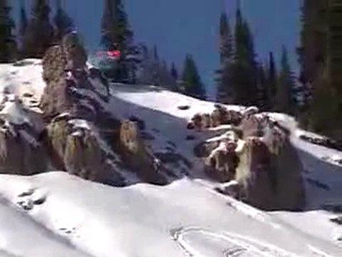 Snowmobiling video